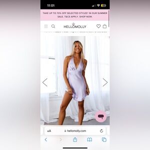 Hello Molly halter dress